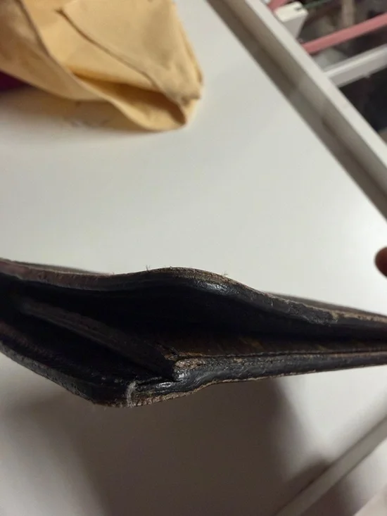 Louis Vuitton Monogram Long Wallet in Brown and Black - Picture 7 of 16